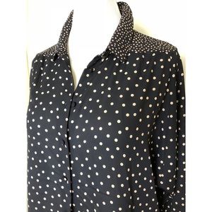Zara polkadot blouse